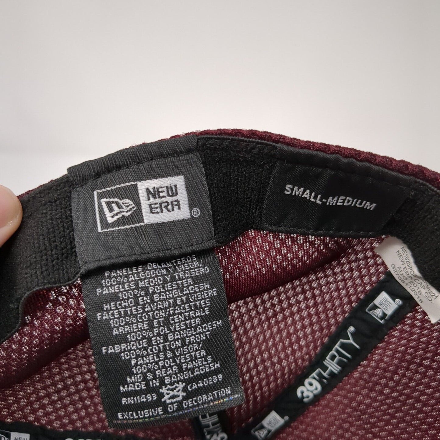 Choice Transportation Fitted Trucker Hat Red S/M Mesh Back 39Thirty New Era