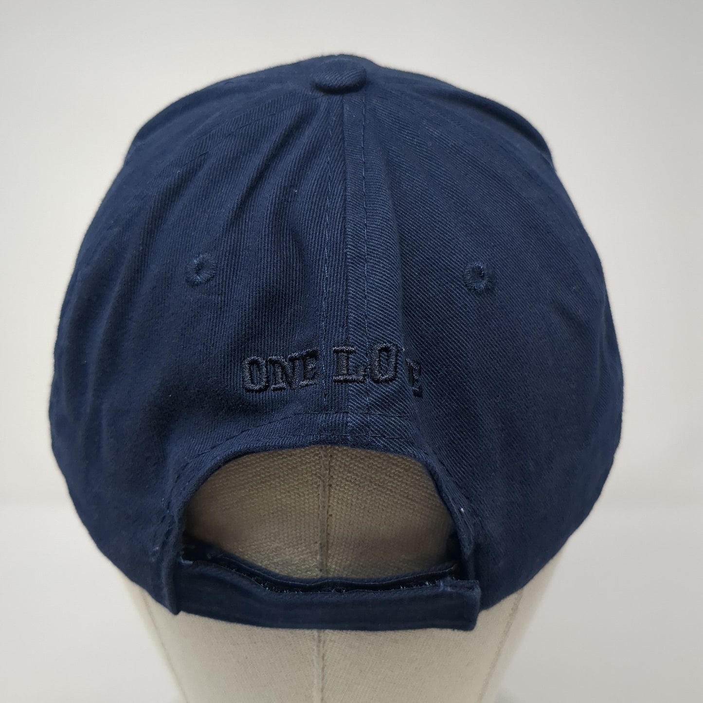 Raising Cane's Chicken Fingers Strapback Hat Blue One Size Adjustable