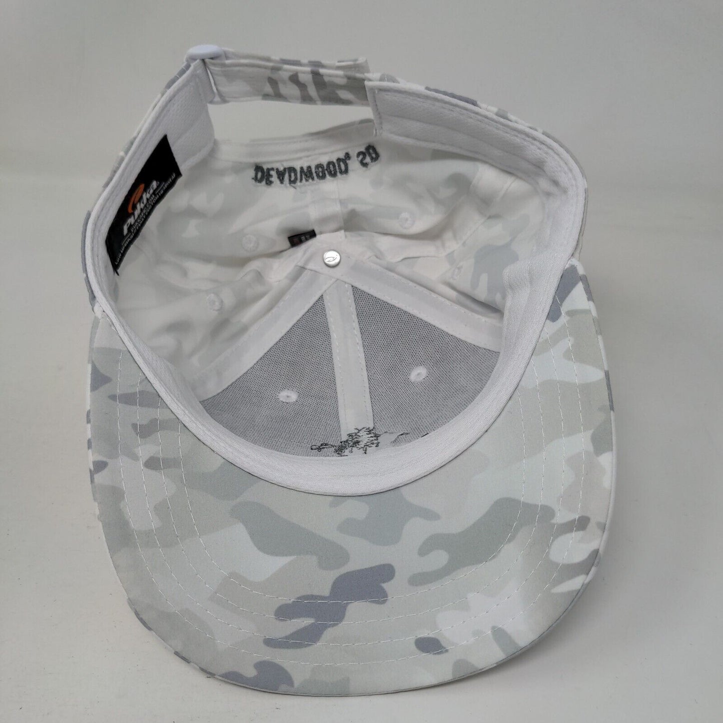 Boulder Canyon Golf Club Strapback Hat Camo One Size Embroidered Pukka