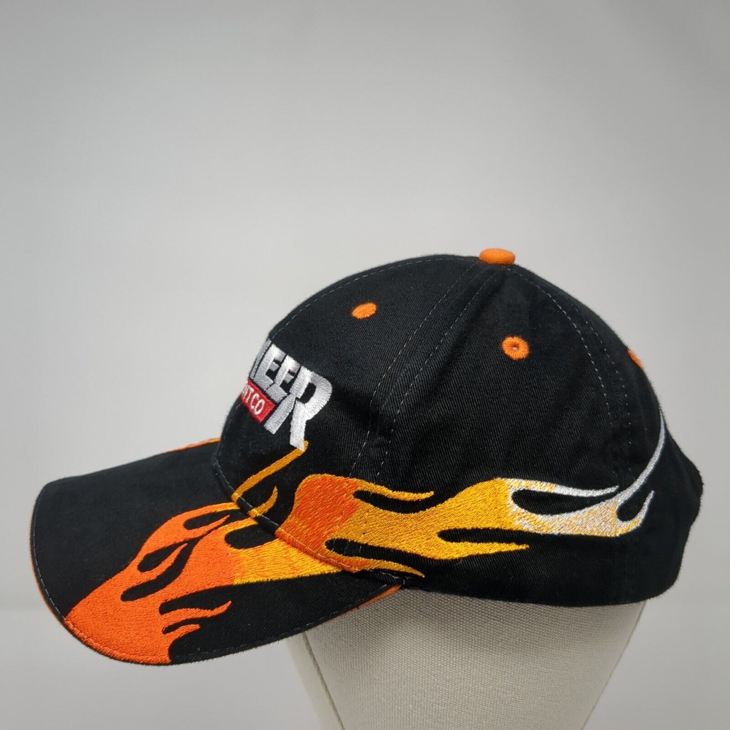 Pioneer Equipment Co Strapback Hat Black One Size Adjustable Embroidered Otto