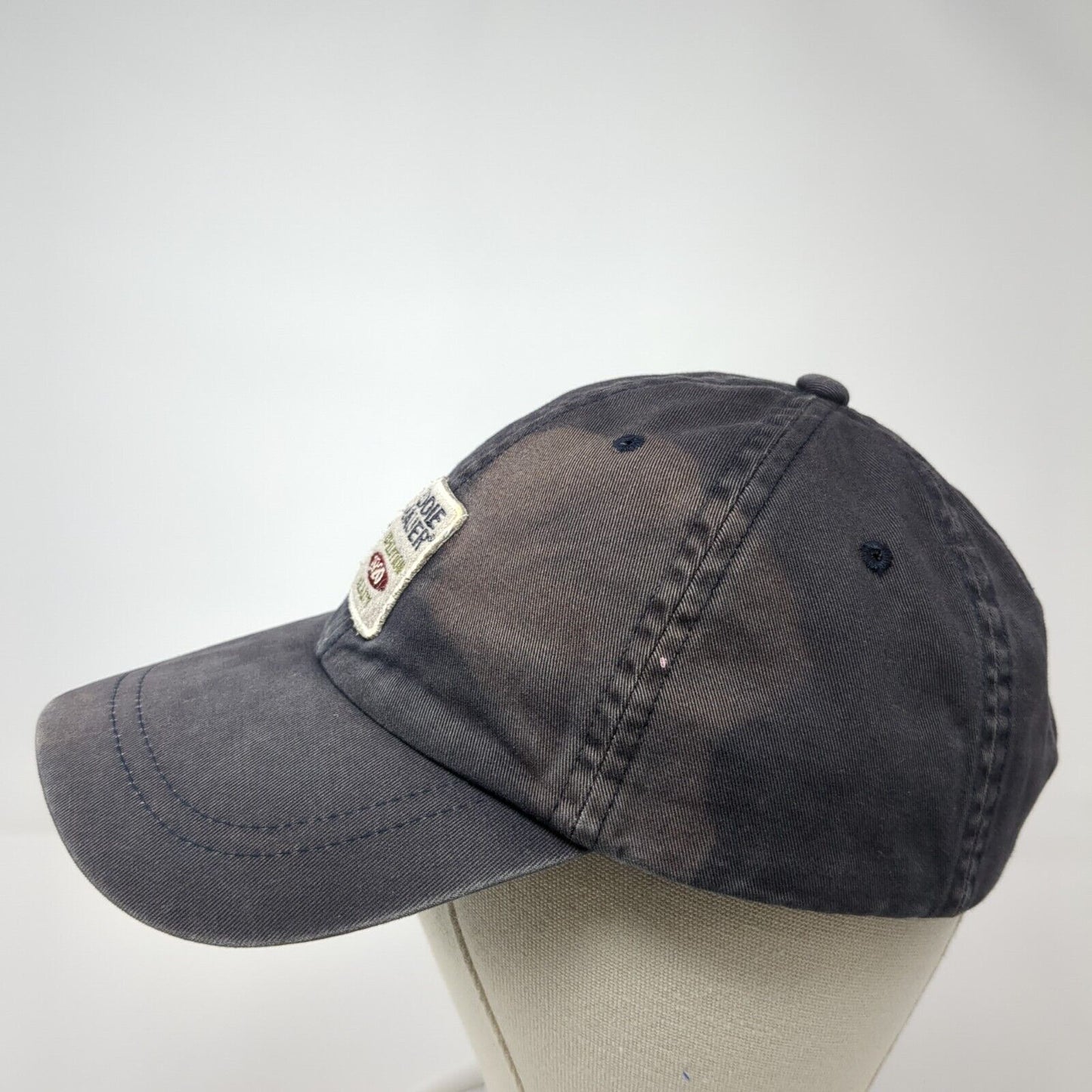 Eddie Bauer Expedition Ready 1920 Slideback Hat Blue OS Adjustable 6 Panel
