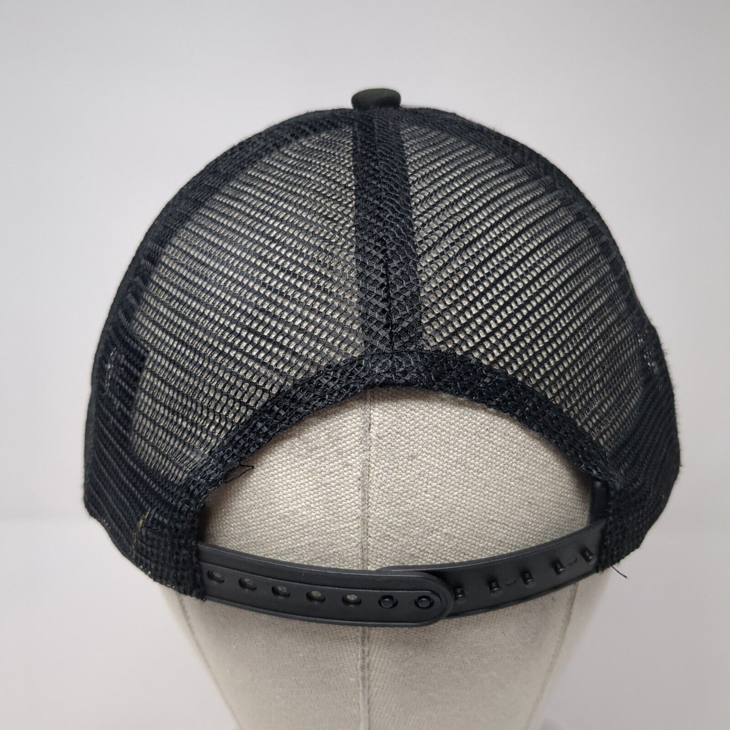Los Cabos Open Of Surf Snapback Trucker Hat Black One Size Adjustable Mesh Back