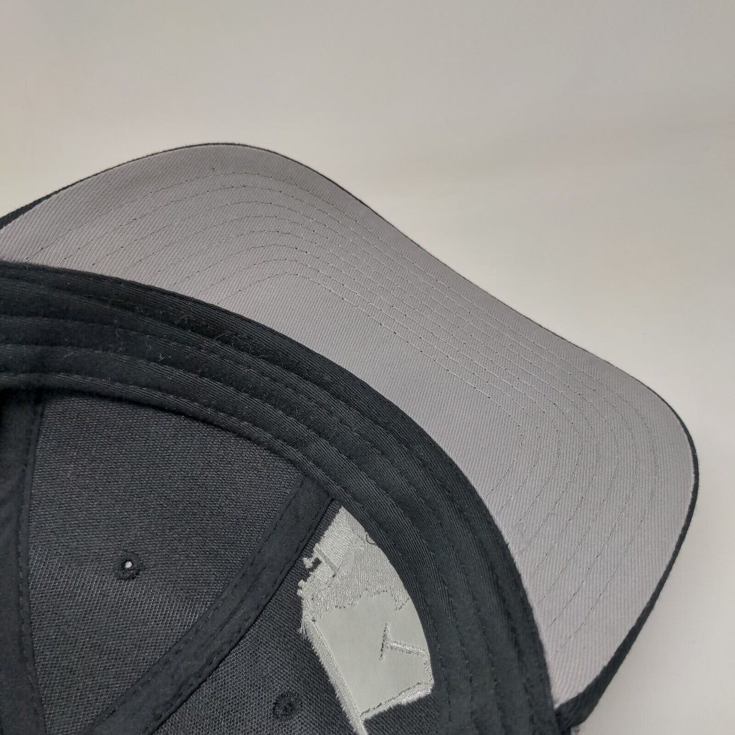 I'D Golf Snapback Hat Black OSFM Adjustable Embroidered 6 Panel Otto