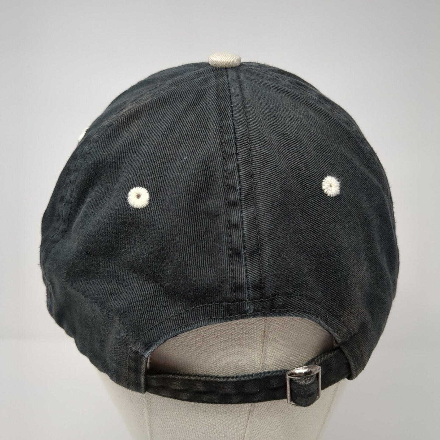 ECCO Group Slideback Hat Black One Size Adjustable Solid Fahrenheit