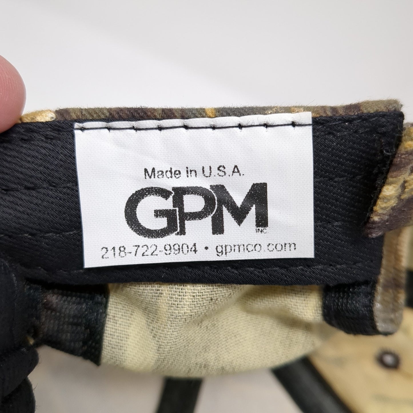 GPM Eliminator Strapback Hat Multicolor One Size Adjustable Camo Hunting