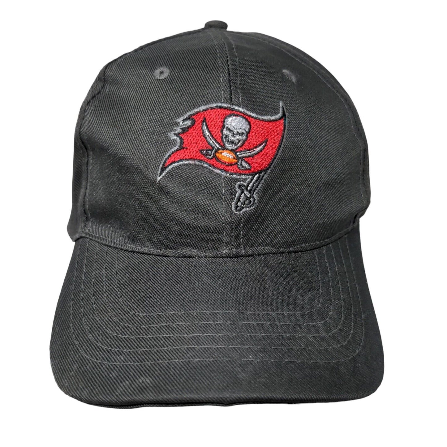 Tampa Bay Buccaneers Strapback Hat Gray Embroidered Logo Raymond James