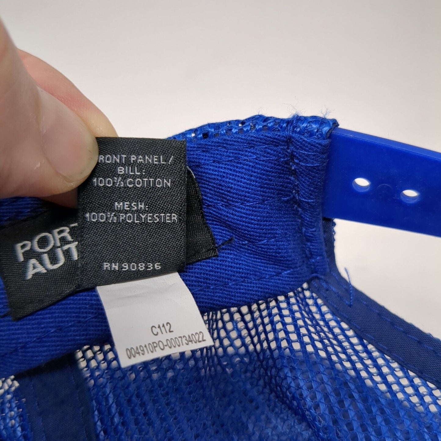 Leadership Boise 2023 Snapback Trucker Hat Blue OS Mesh Back Port Authority