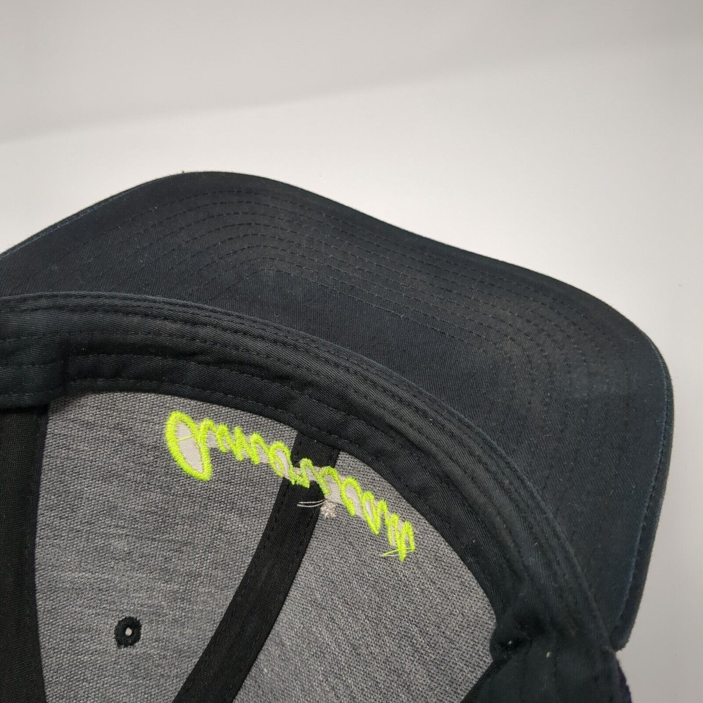 American Snapback Mesh Back Trucker Hat Black One Size Richardson