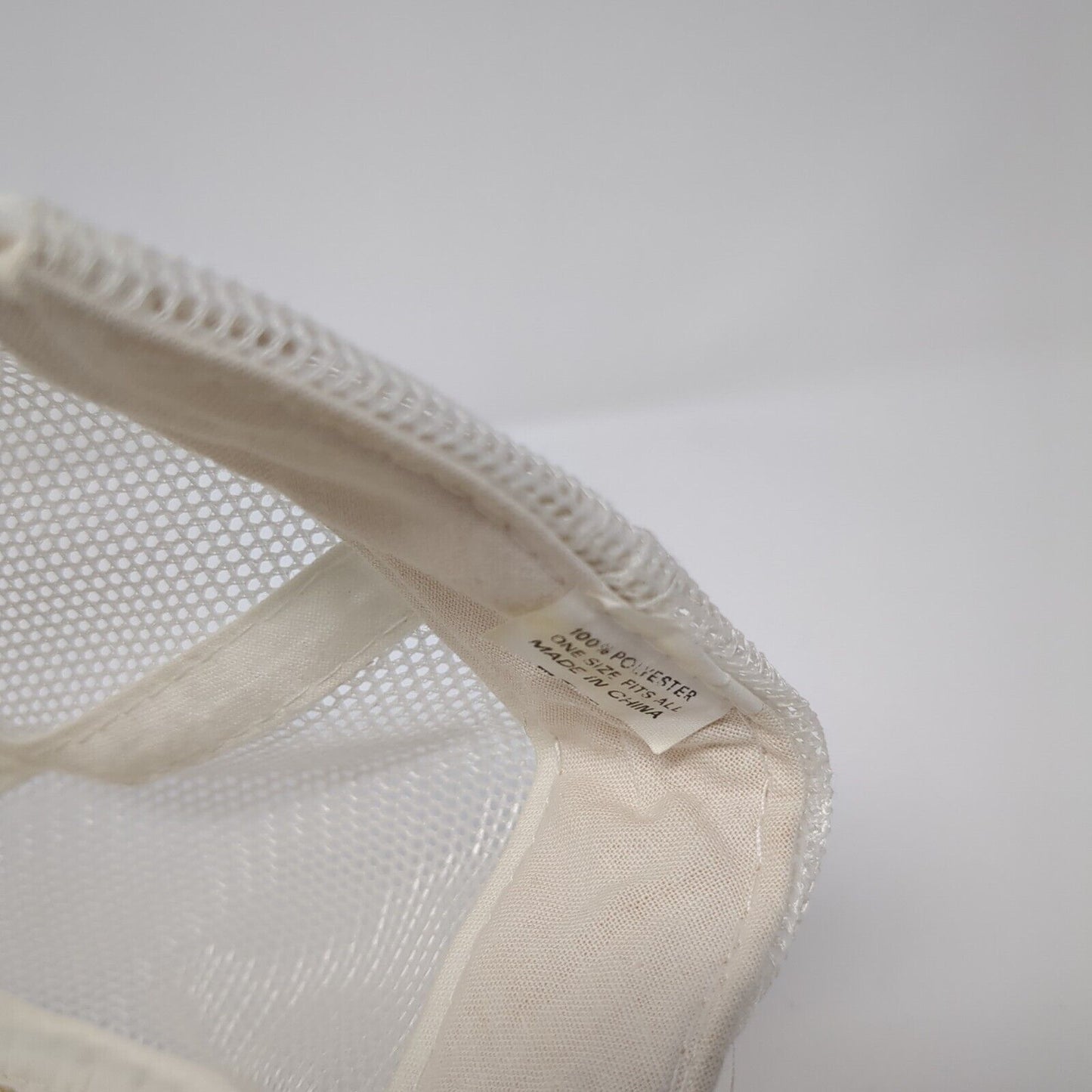 Sessler Metals Inc. Snapback Rope Trucker Hat White One Size Mesh Back