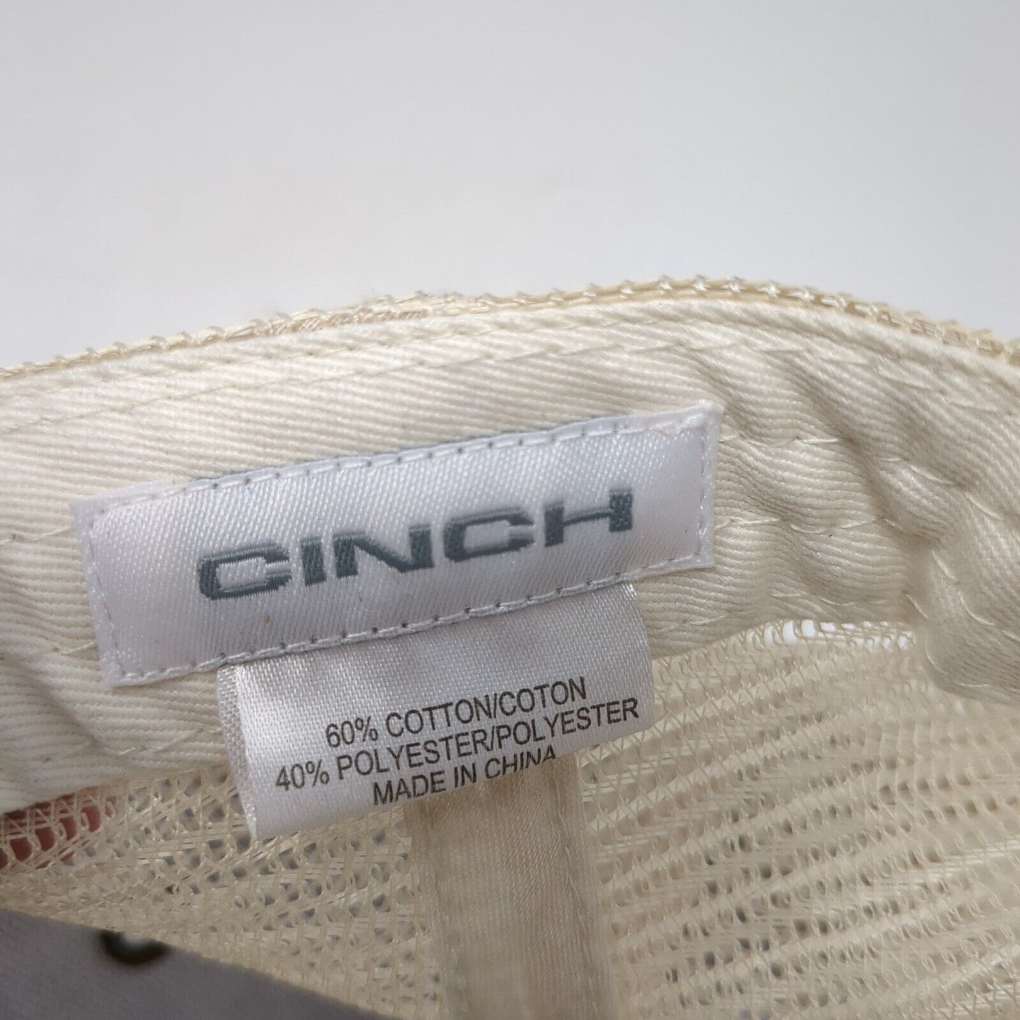 Cinch Lead Don't Follow Snapback Trucker Hat Multicolor OS Adjustable Mesh Back