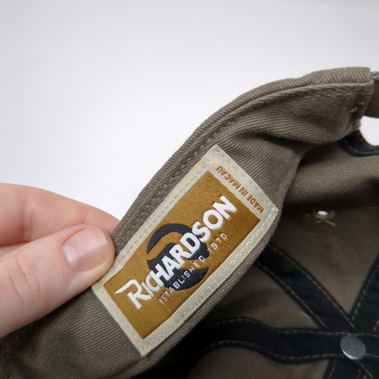 Ride The Great Rift Slideback Hat Brown One Size Adjustable Style 232 Richardson