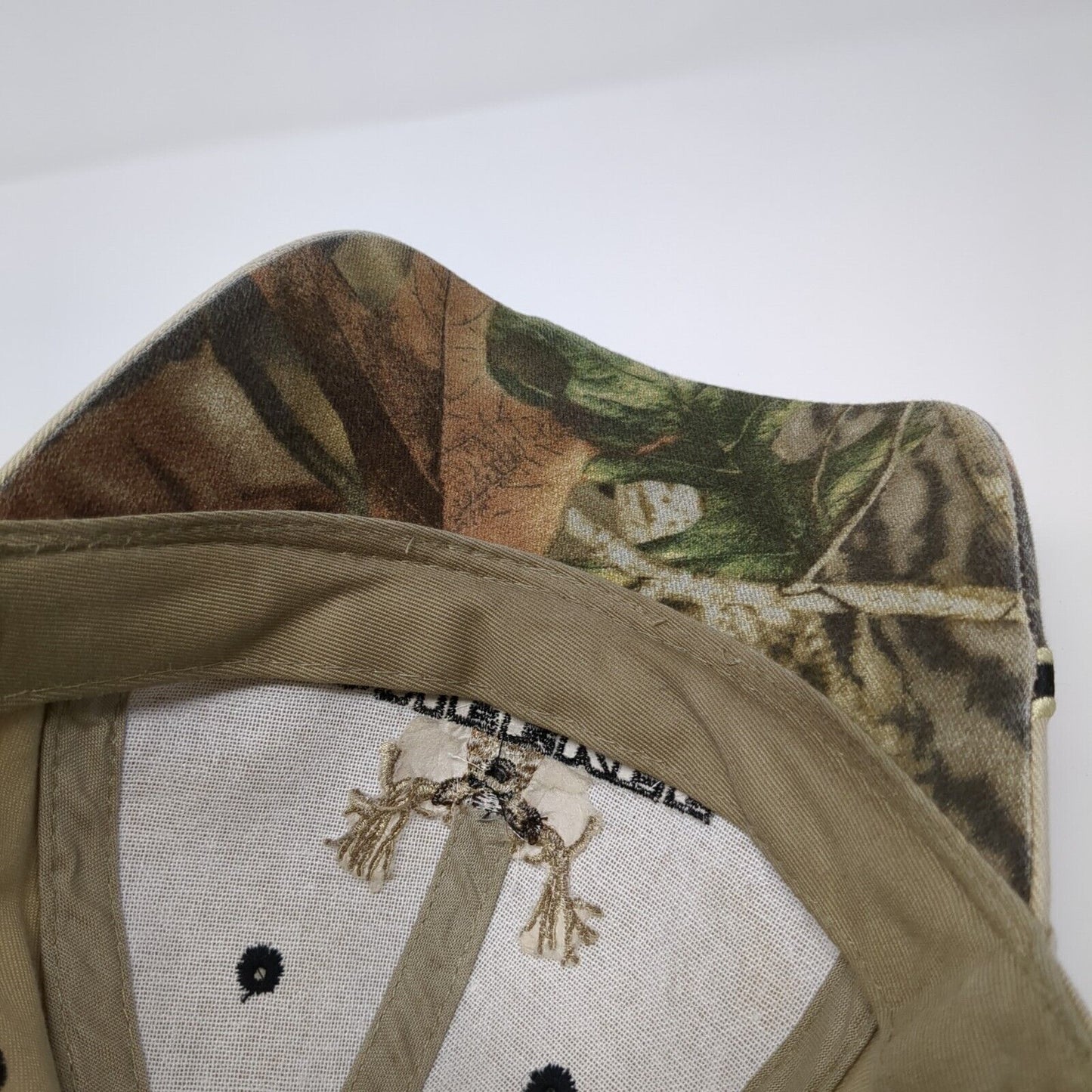 Sneekee Slideback Hat Tan One Size Adjustable Embroidered Hunting
