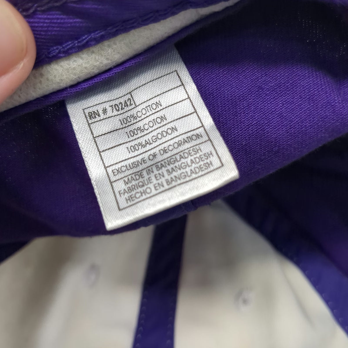 Captivating Kansas State Wildcats NCAA Hat White Purple Gray One Size Slideback