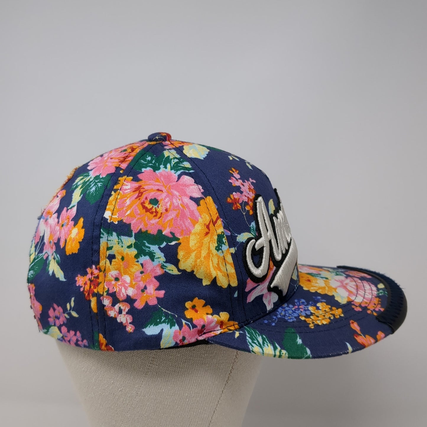 Amsterdam Snapback Hat Multicolor One Size Adjustable Floral Robin Ruth