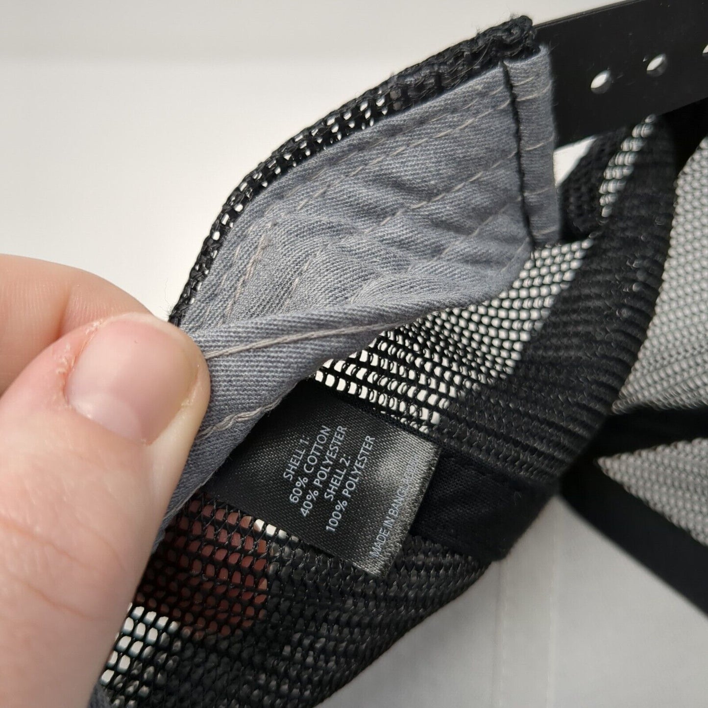 Idaho Roots Snapback Trucker Hat Gray One Size Mesh Back Adjustable