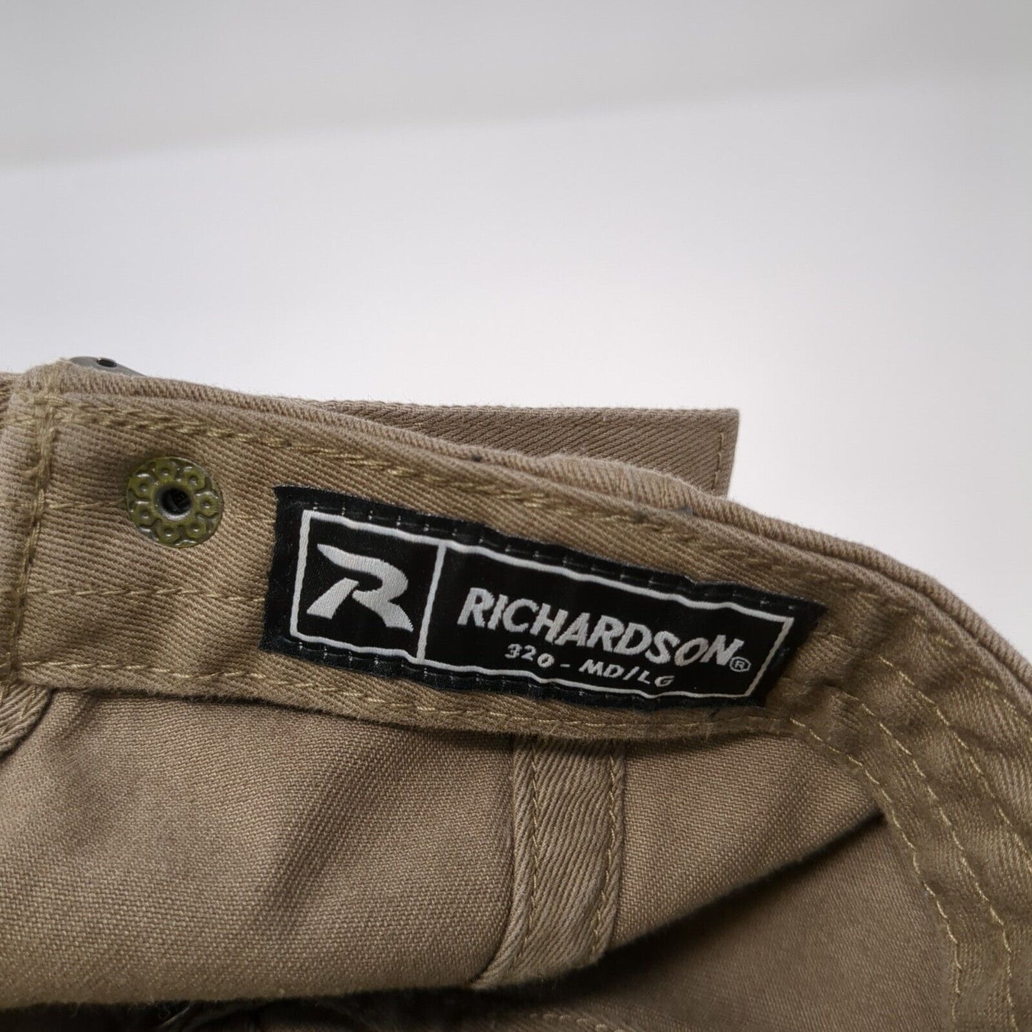 St. Pete Slideback Hat Brown M/L Adjustable Embroidered 6 Panel Richardson