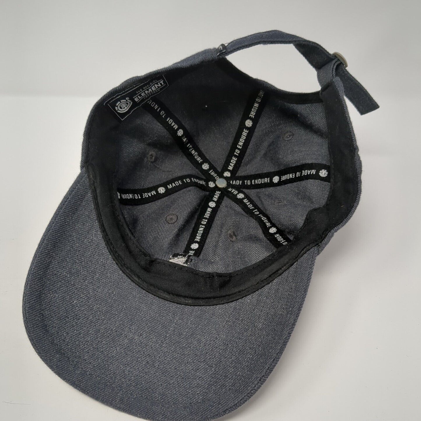 Element Slideback Hat Blue One Size Adjustable Embroidered 6 Panel