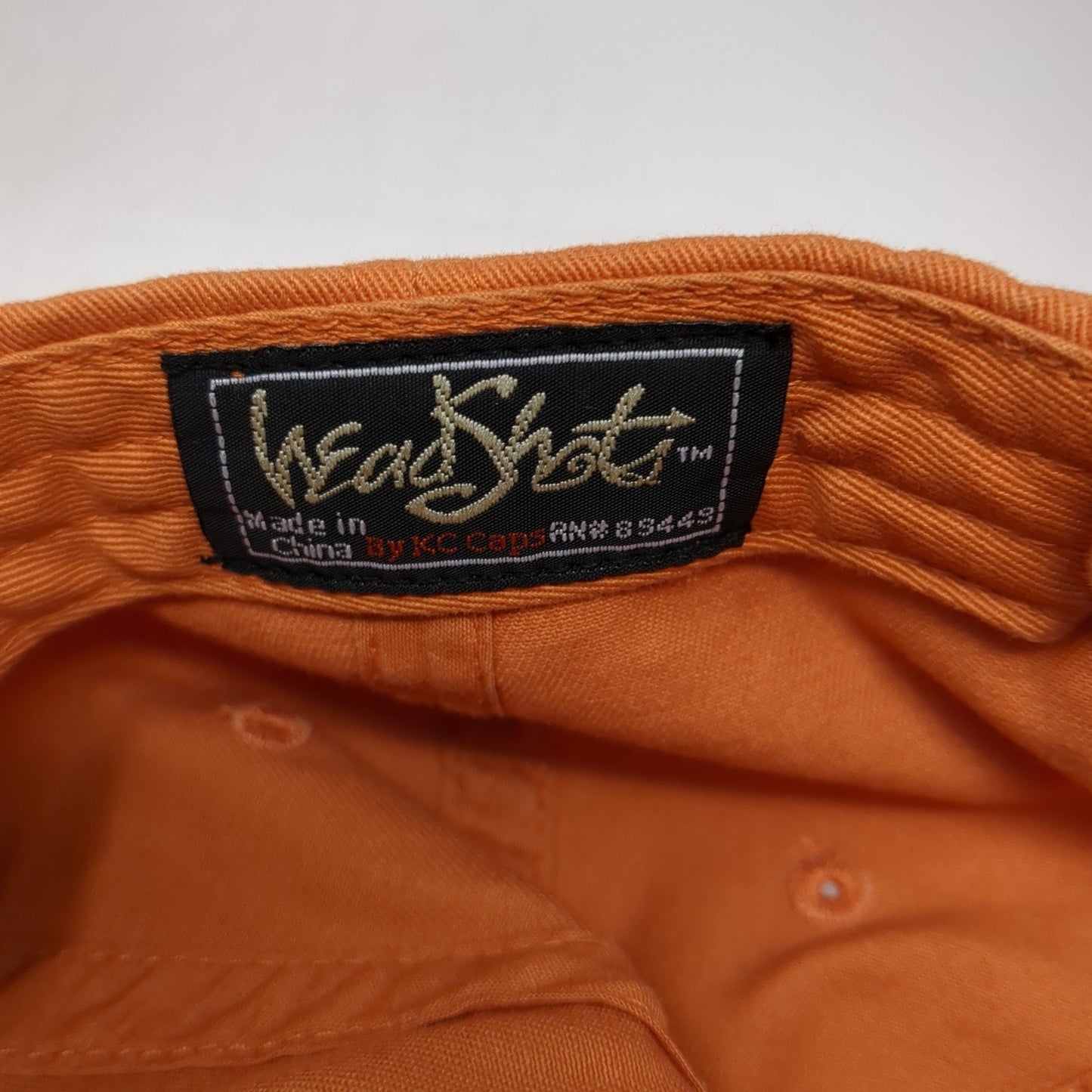 Garfield Family Reunion Big Sky Montana 2007 Baseball Cap Orange OS Headshots
