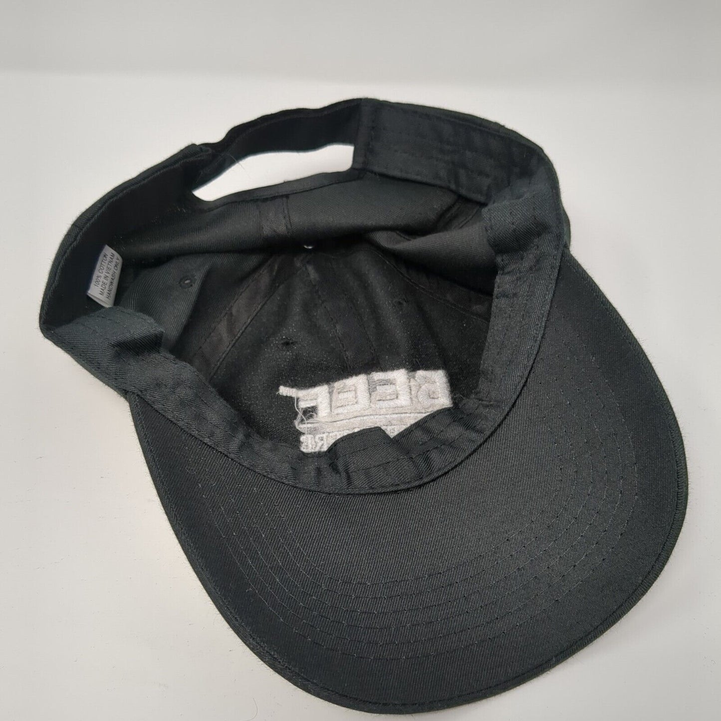 Beef Spoken Here Strapback Hat Black One Size Adjustable Embroidered