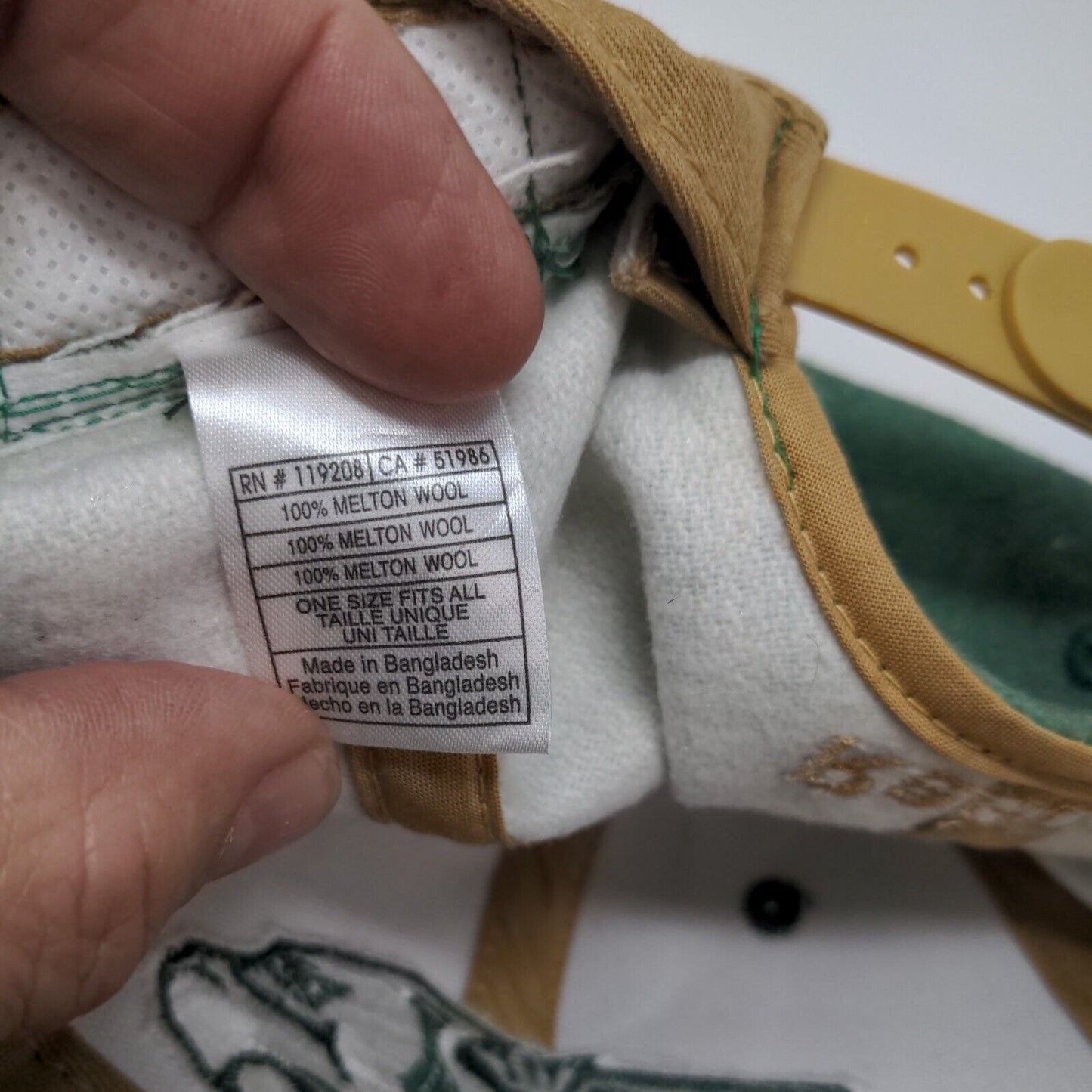 Reebok Face Off Snapback Hat Nashville Predators Hat Green OSFA Embroidered NHL