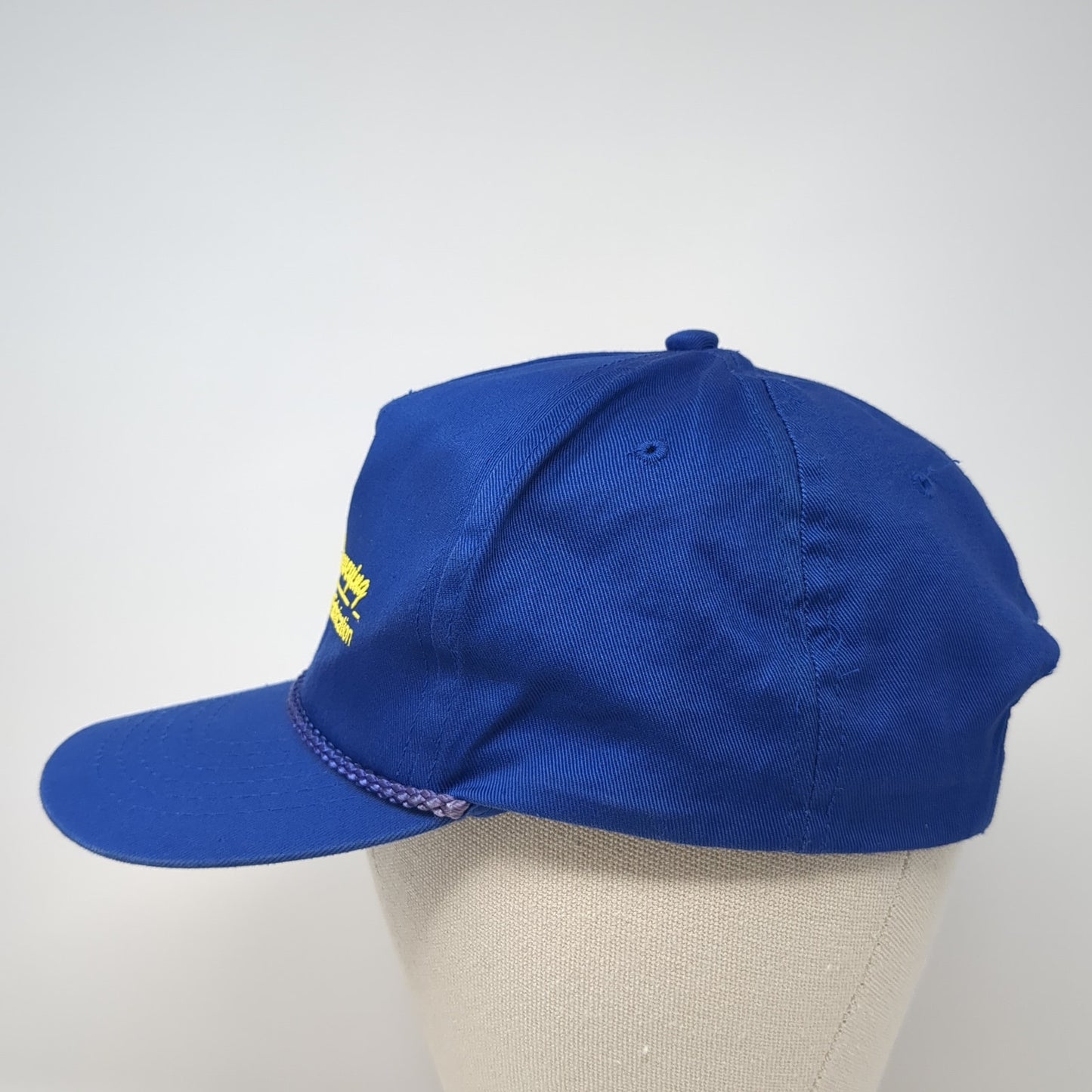 Arch Conveying Custom Fabrication Snapback Hat Blue One Size Adjustable Rope