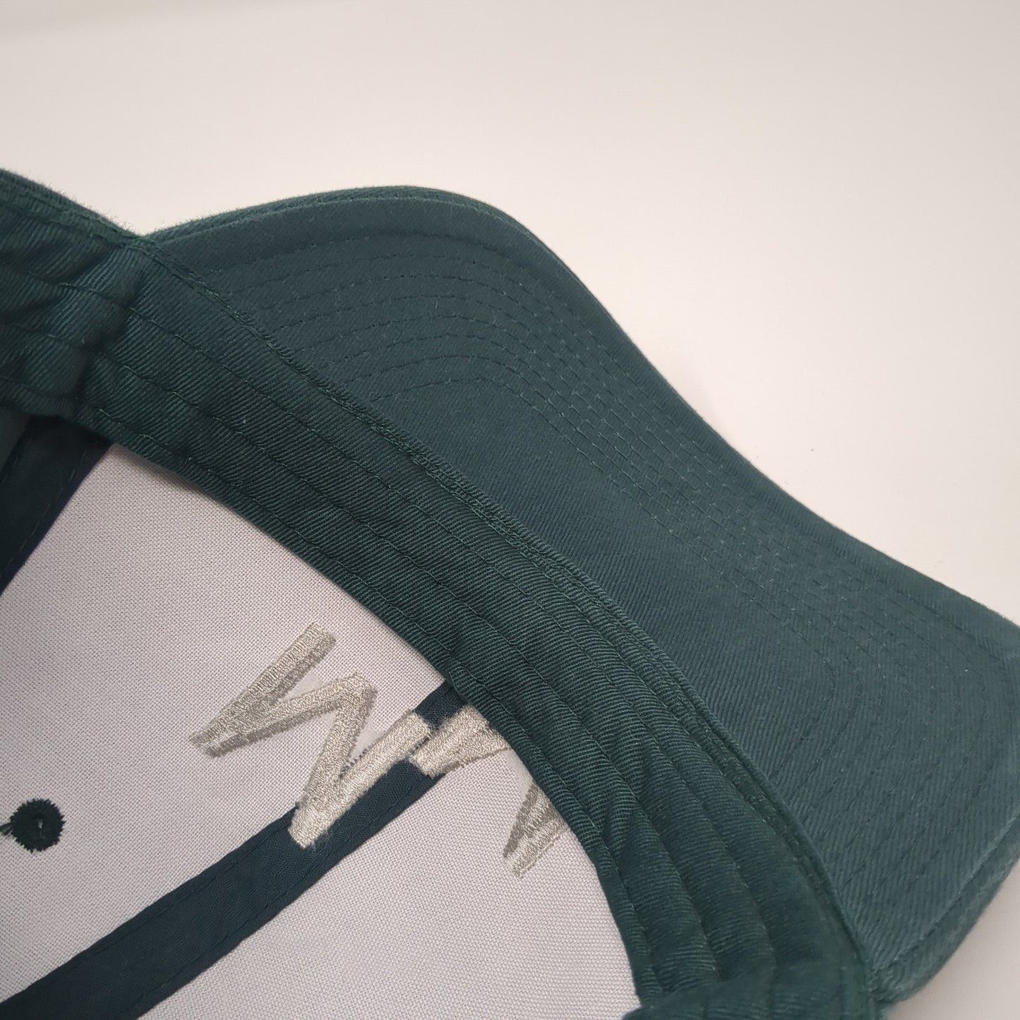 MM Slideback Baseball Cap Green One Size Adjustable Embroidered HeadToToe