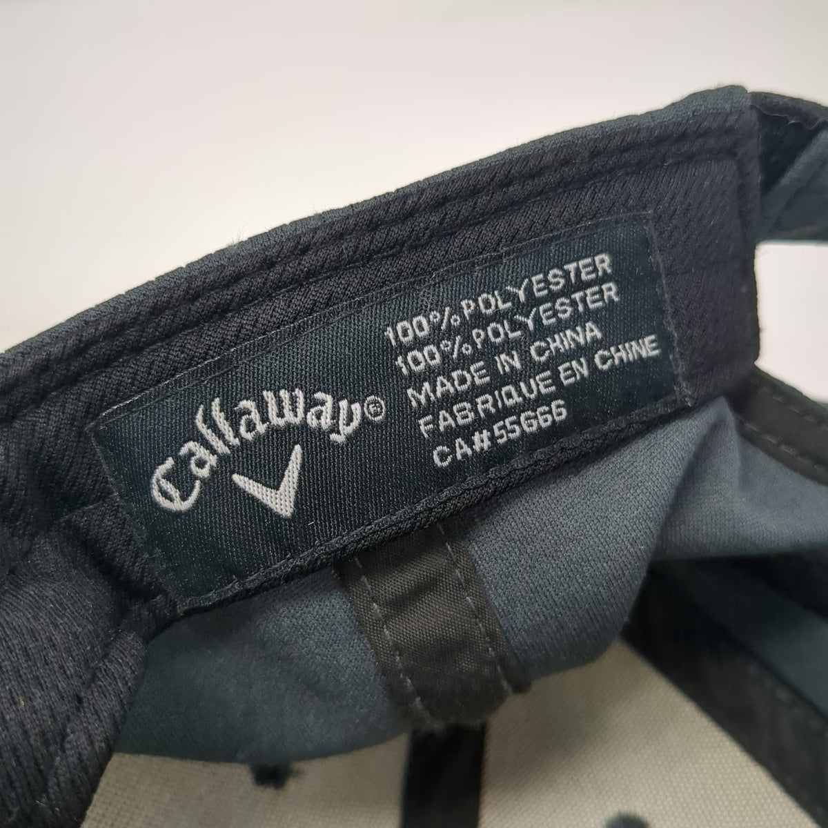 Callaway Baseball Cap Gray One Size Wolfdancer Golf Club Hat Golf Performance