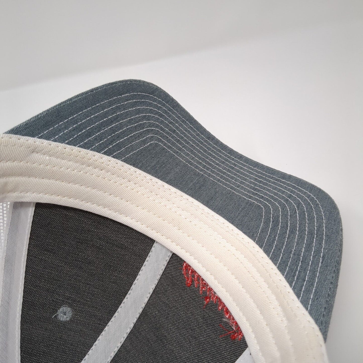 Atkinson's Mirror & Glass Snapback Trucker Hat Gray One Size Outdoor Cap