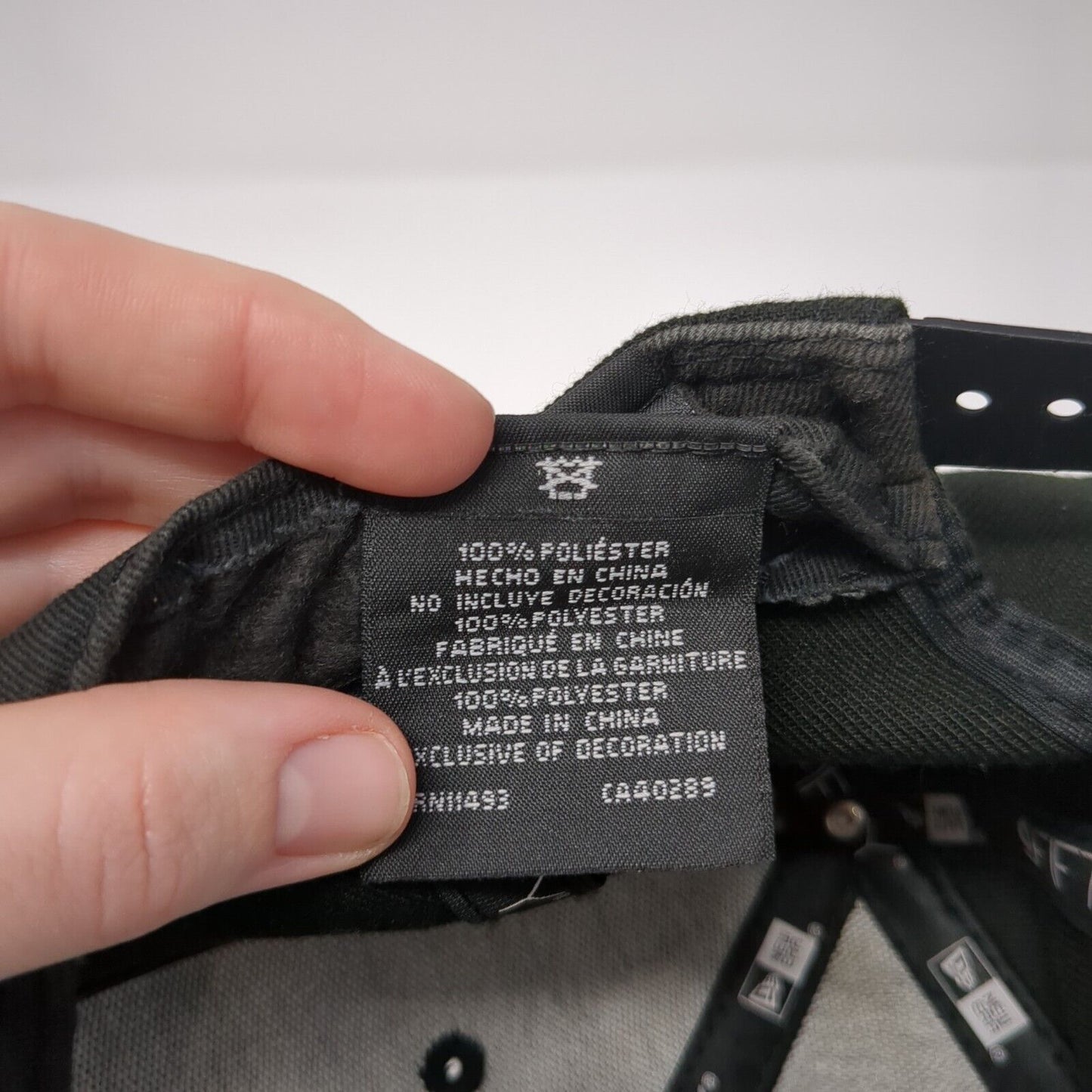 Atlanta Braves Wayne G Snapback Hat Black OS Adjustable Embroidered New Era