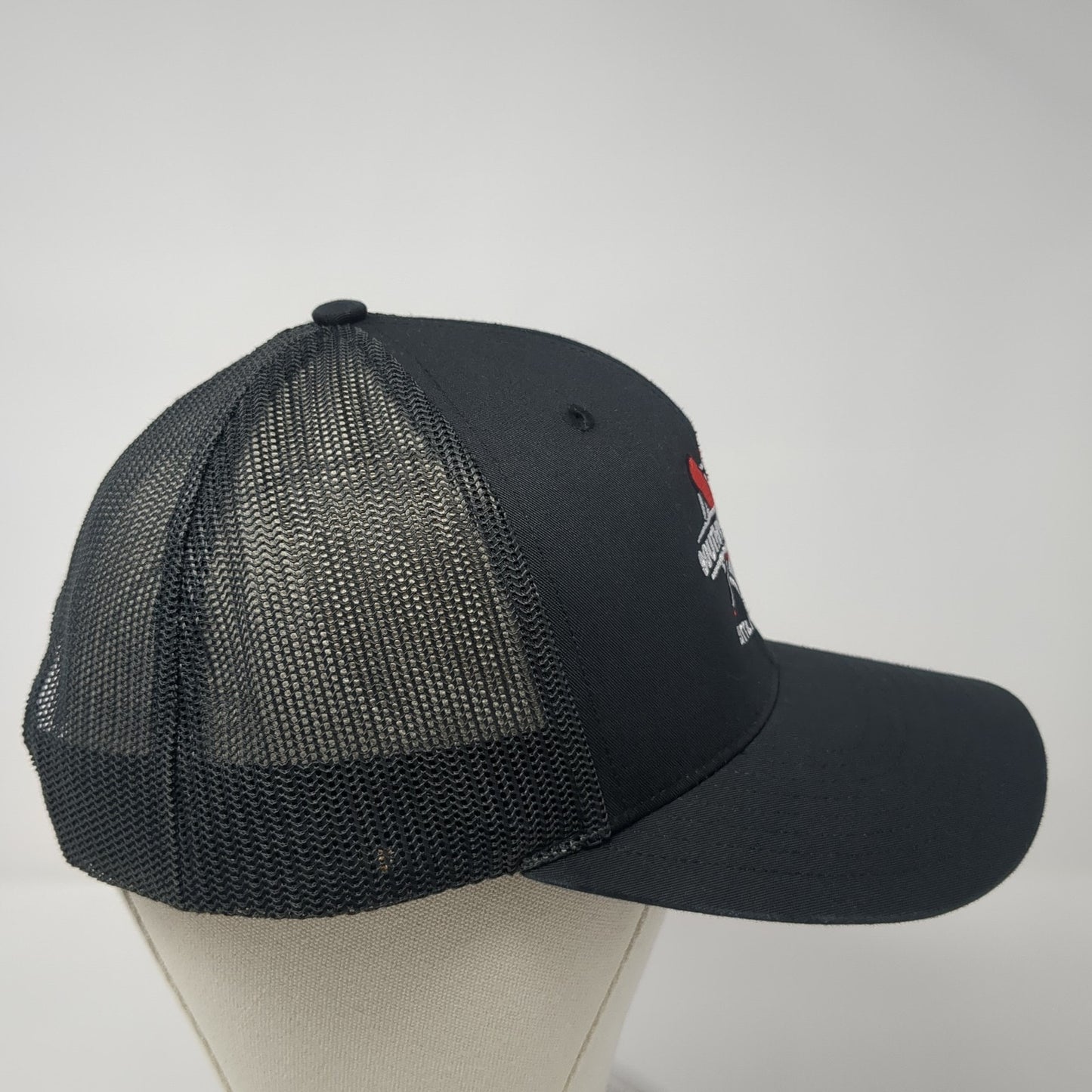 Southwest Ada Little League Snapback Trucker Hat Black One Size Mesh Back