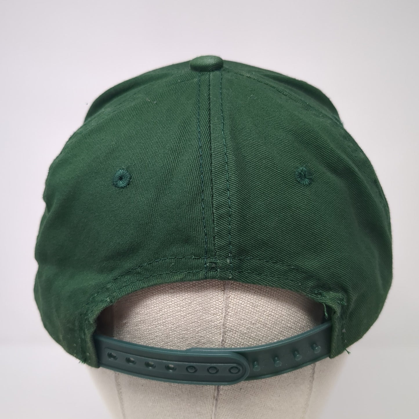 Bass Pro Shops Fish Snapback Hat Green One Size Adjustable Gone Fishing