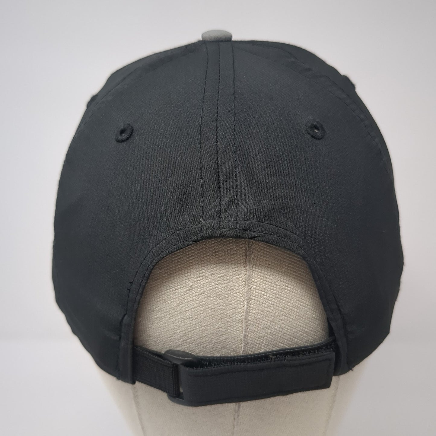 Croplan Strapback Baseball Cap Gray One Size Adjustable Embroidered 6 Panel