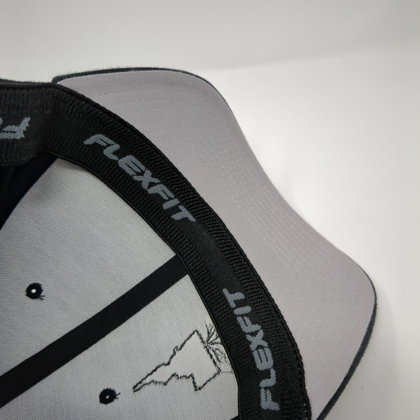 Idaho Roots Fitted Hat Black L/XL Embroidered Flexfit WYR Clothing