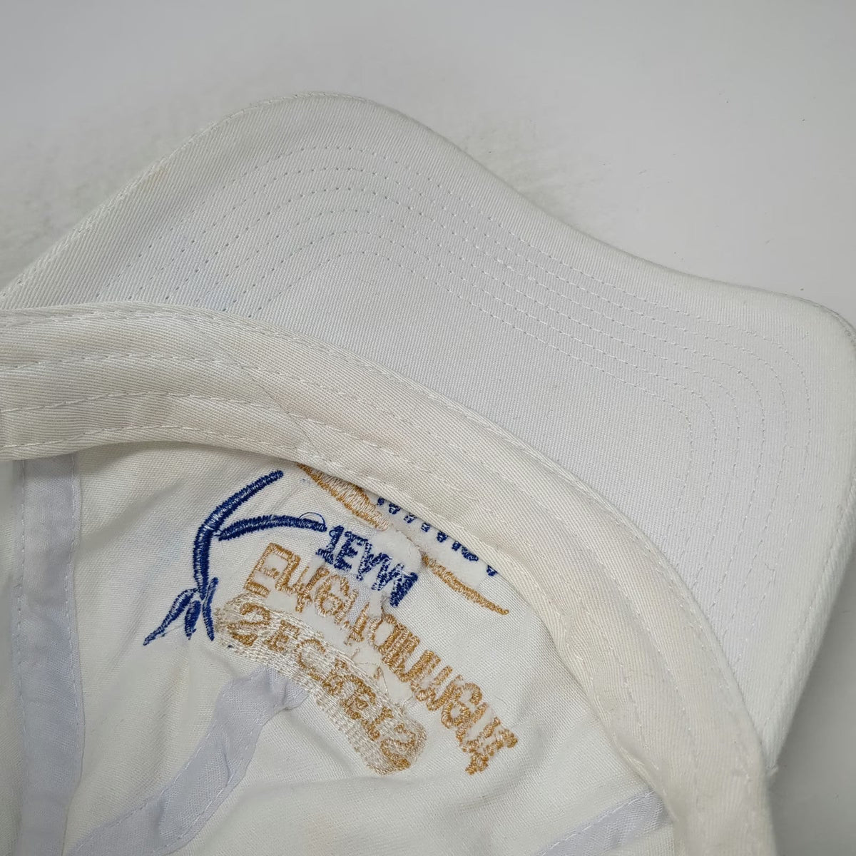 White One Size Baseball Cap Secrets Entertainment Team Jamaica Strapback Hat