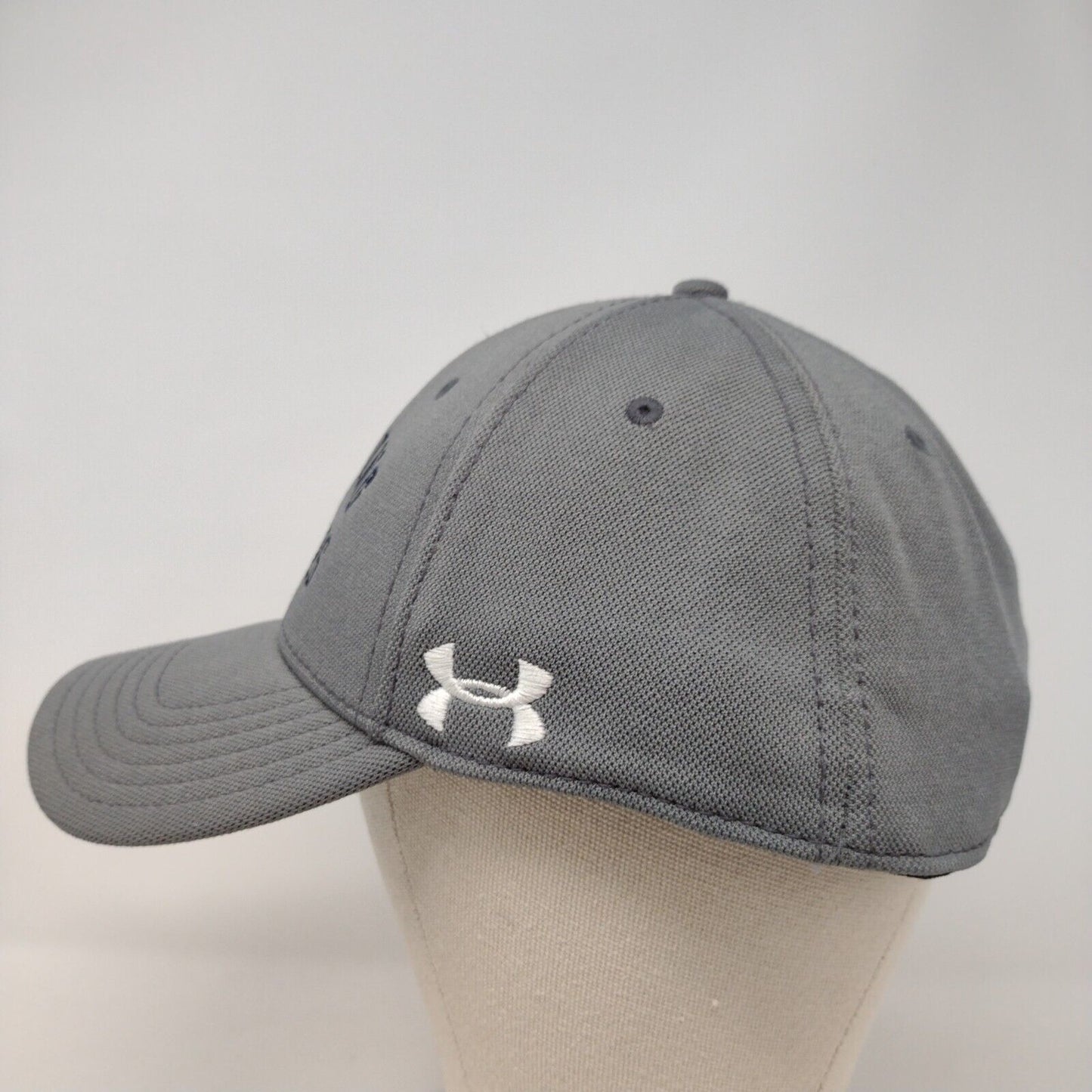 Sterling Warriors Fitted Hat Gray L/XL Embroidered Under Armour