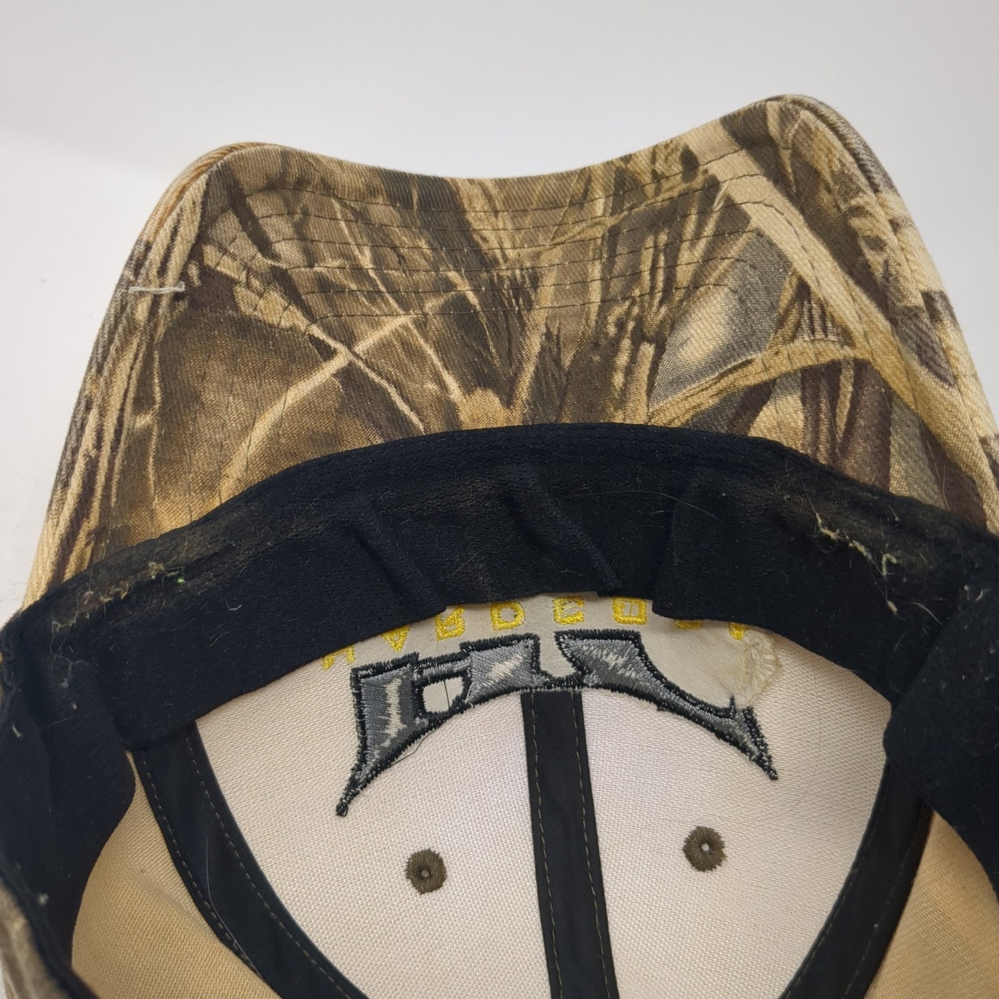 Hardcore Fitted Baseball Cap Multicolor OS Lightweight Embroidered Camouflage