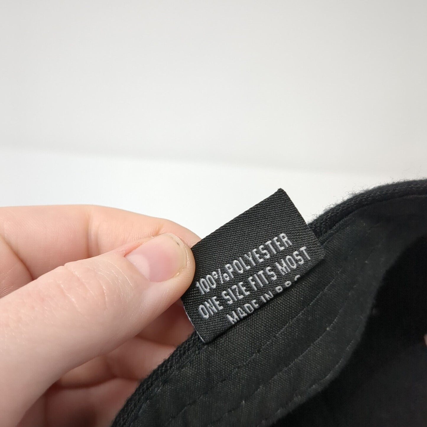 American Flag Pink Ribbon Strapback Hat Black One Size Adjustable