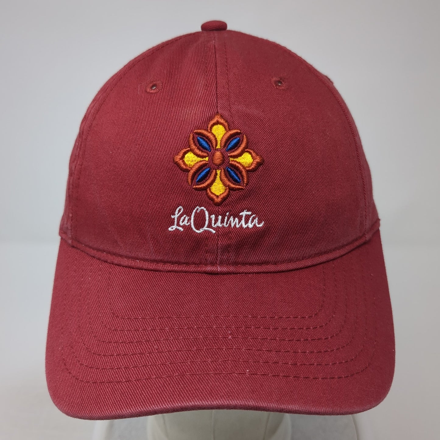 La Quinta Slideback Hat Red One Size Adjustable Embroidered Legendary