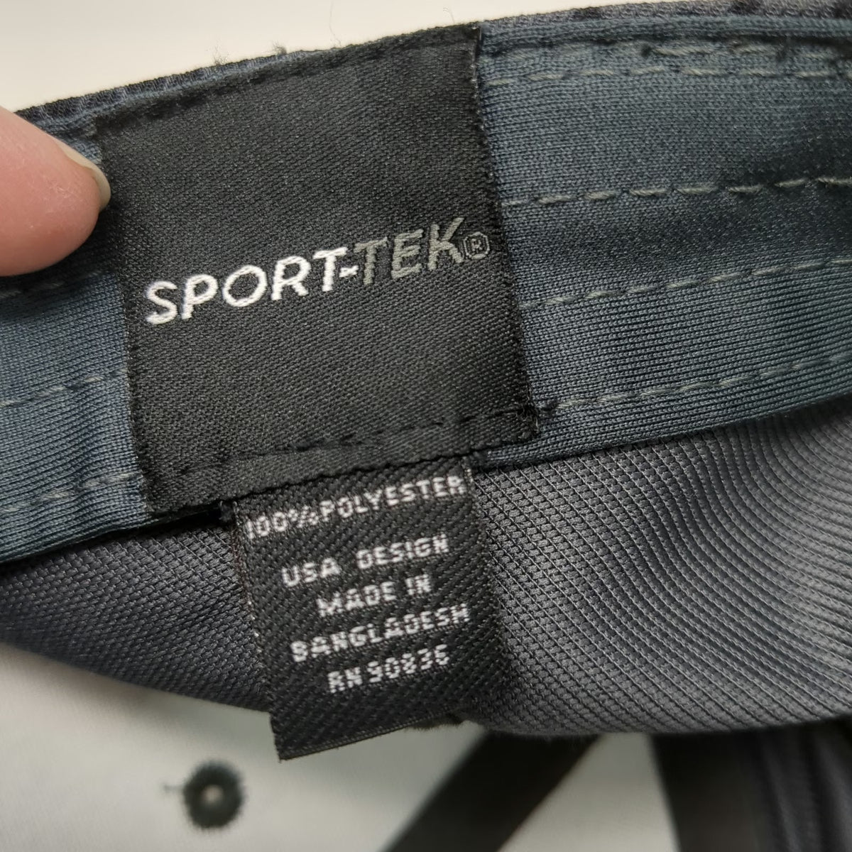 Sport-Tek Baseball Cap Gray One Size Honeycomb Mesh Back ADS Silver Creek Hat