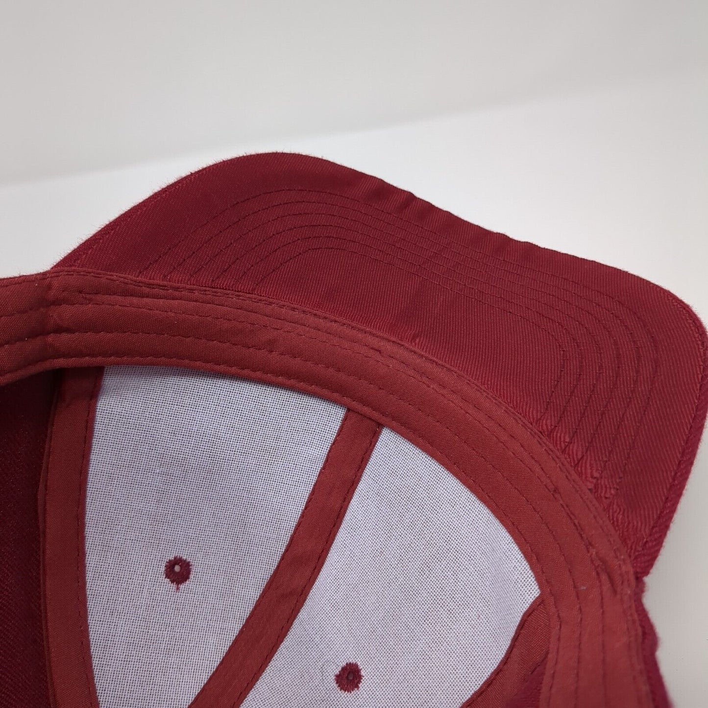 Bebo #aBEBOquesi Strapback Hat Red One Size Adjustable 6 Panel Polyester