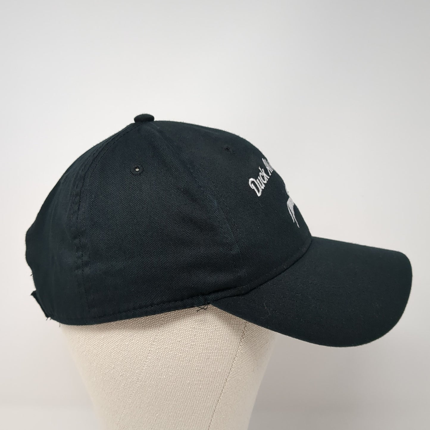 Duck Alley Derby Eagle Idaho Strapback Hat Black One Size Adjustable Otto