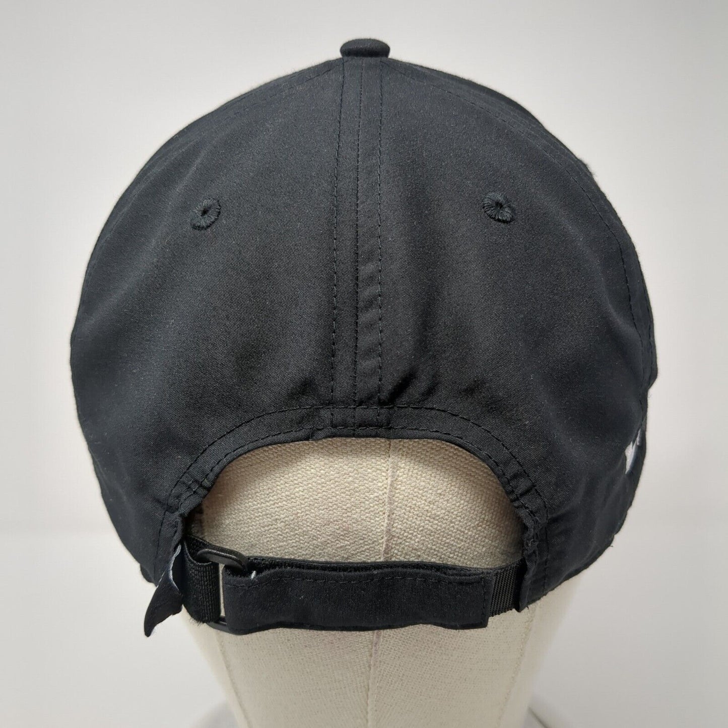 Adidas Golf Strapback Hat Black One Size Adjustable Embroidered Wesco