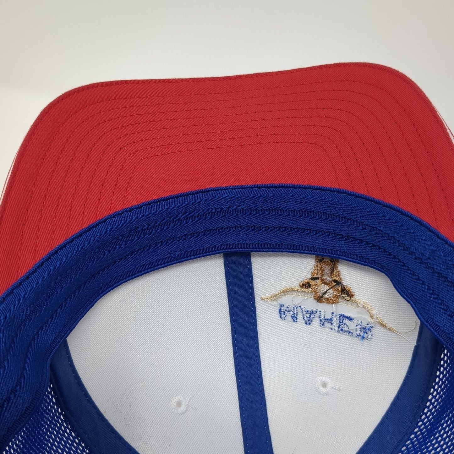 Maher Livestock Fitted Mesh Back Trucker Hat Multi Medium Flexfit Richardson