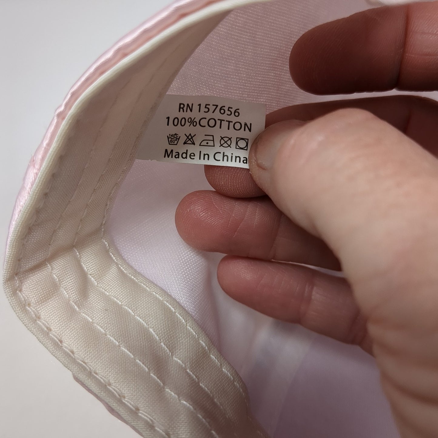 Unbranded Strapback Baseball Cap Pink One Size Adjustable Satin Blank 6 Panel