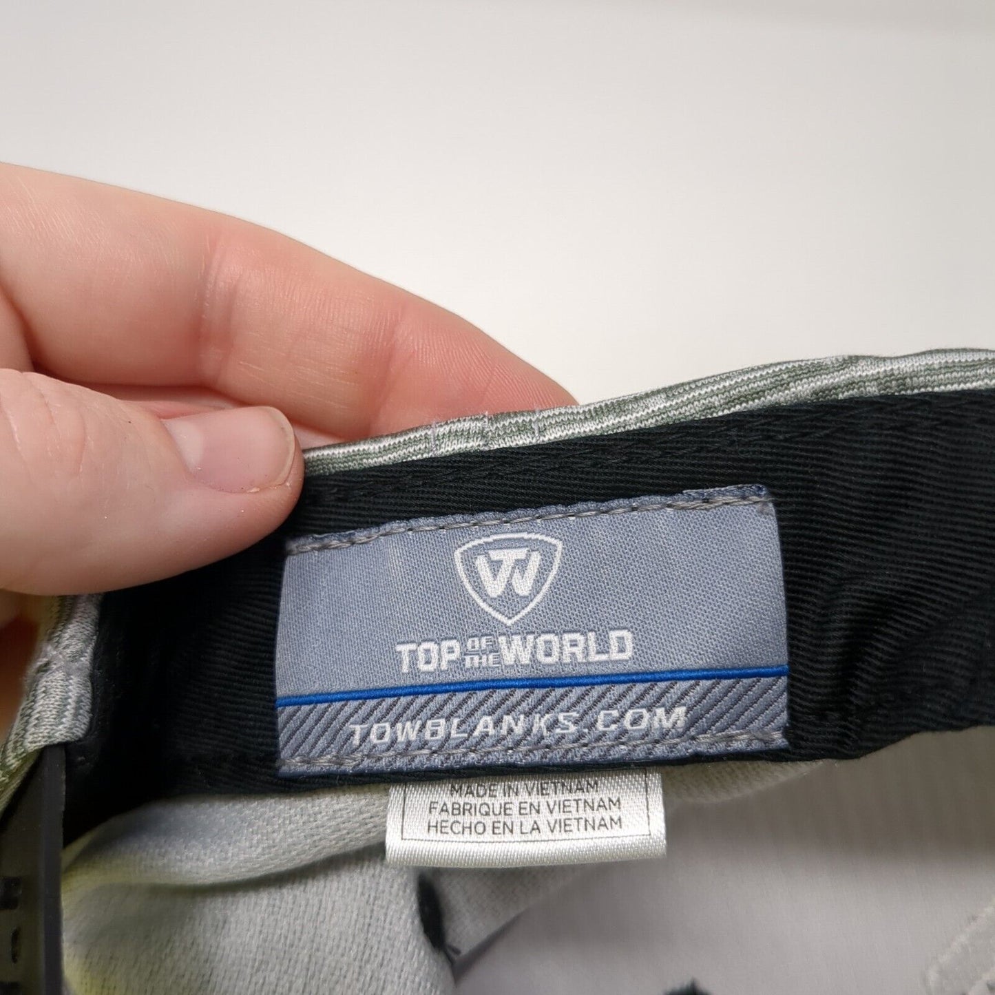 Alto Snapback Hat Gray One Size Adjustable Embroidered Top of the World