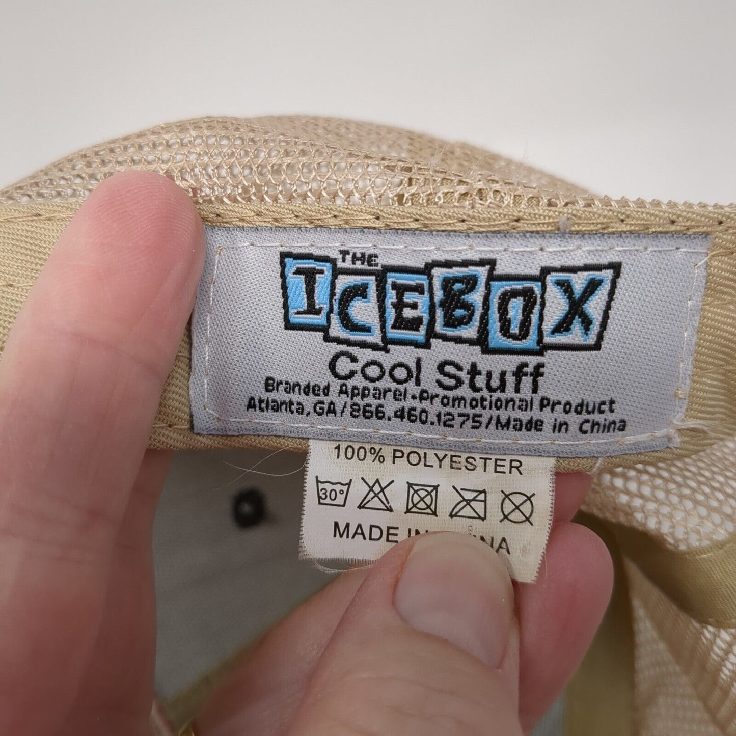 Mcalister's Deli Strapback Trucker Hat Multi OS Adjustable Mesh Back The Ice Box