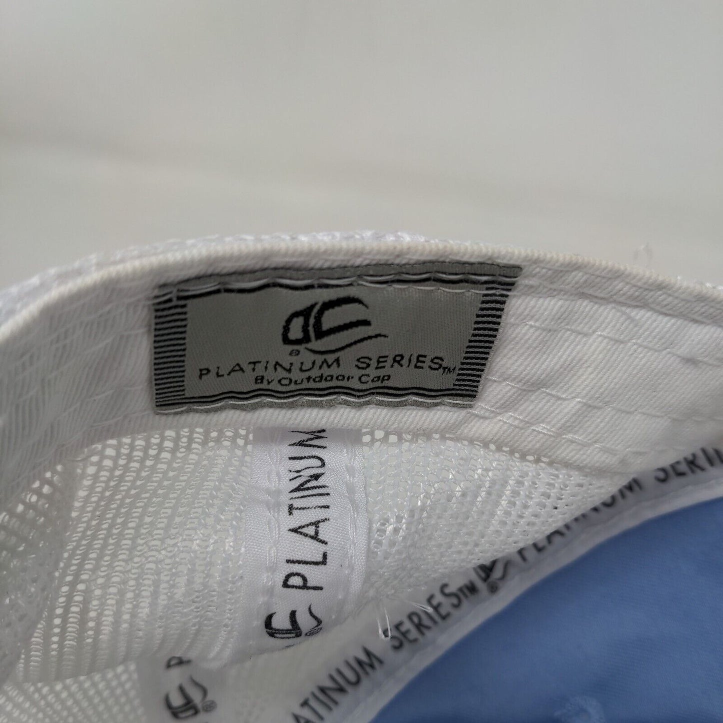 George Carr Buick Cadillac GMC Strapback Trucker Hat Blue OSFM Mesh Back