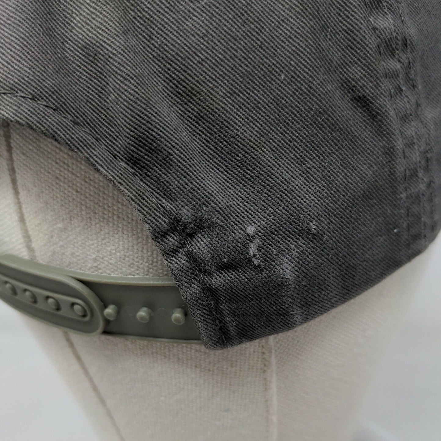 Bass Pro Shops Snapback Hat Gray OSFM Embroidered 6 Panel Gone Fishing