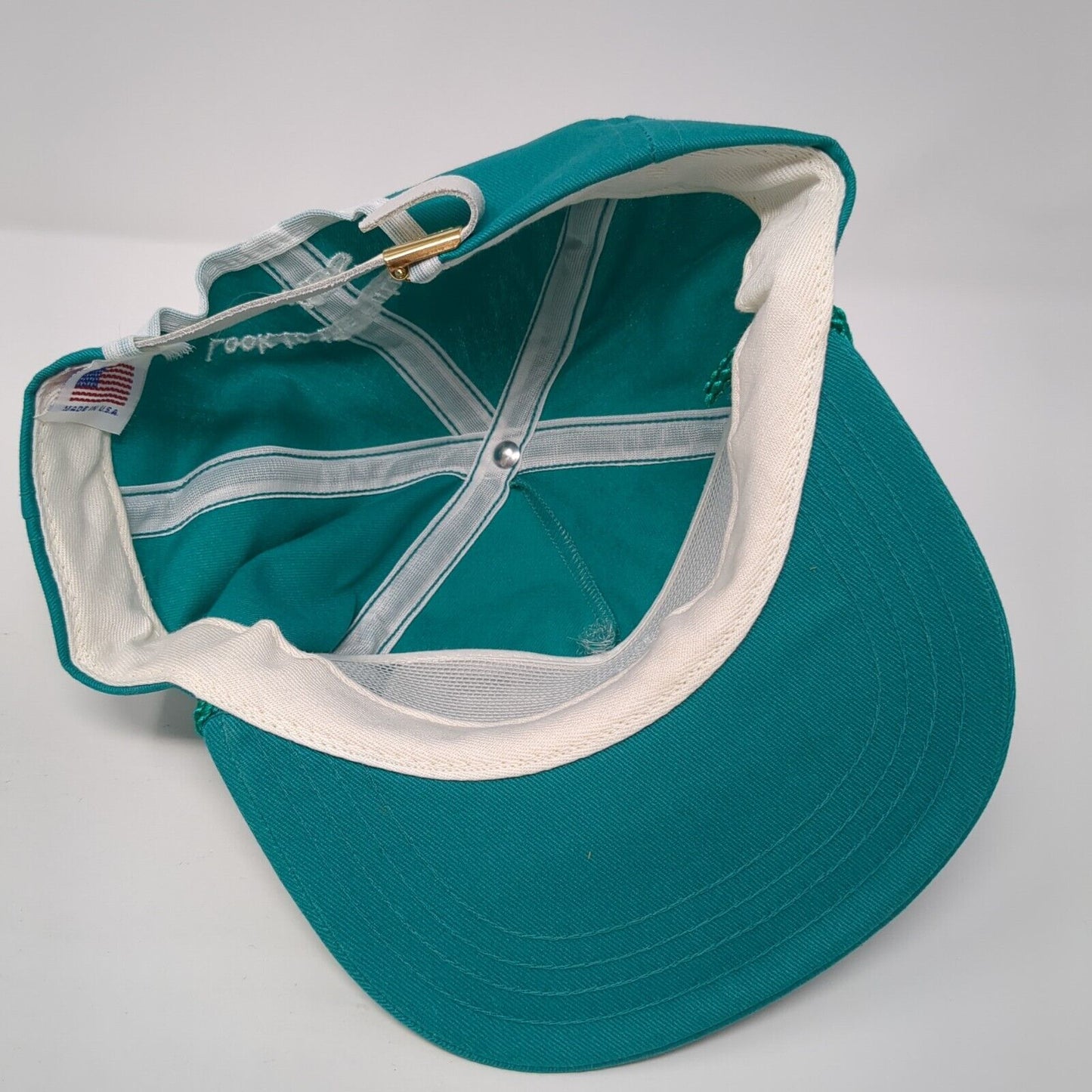 Idaho Is ABS Country Slideback Hat Green One Size Adjustable Embroidered Rope