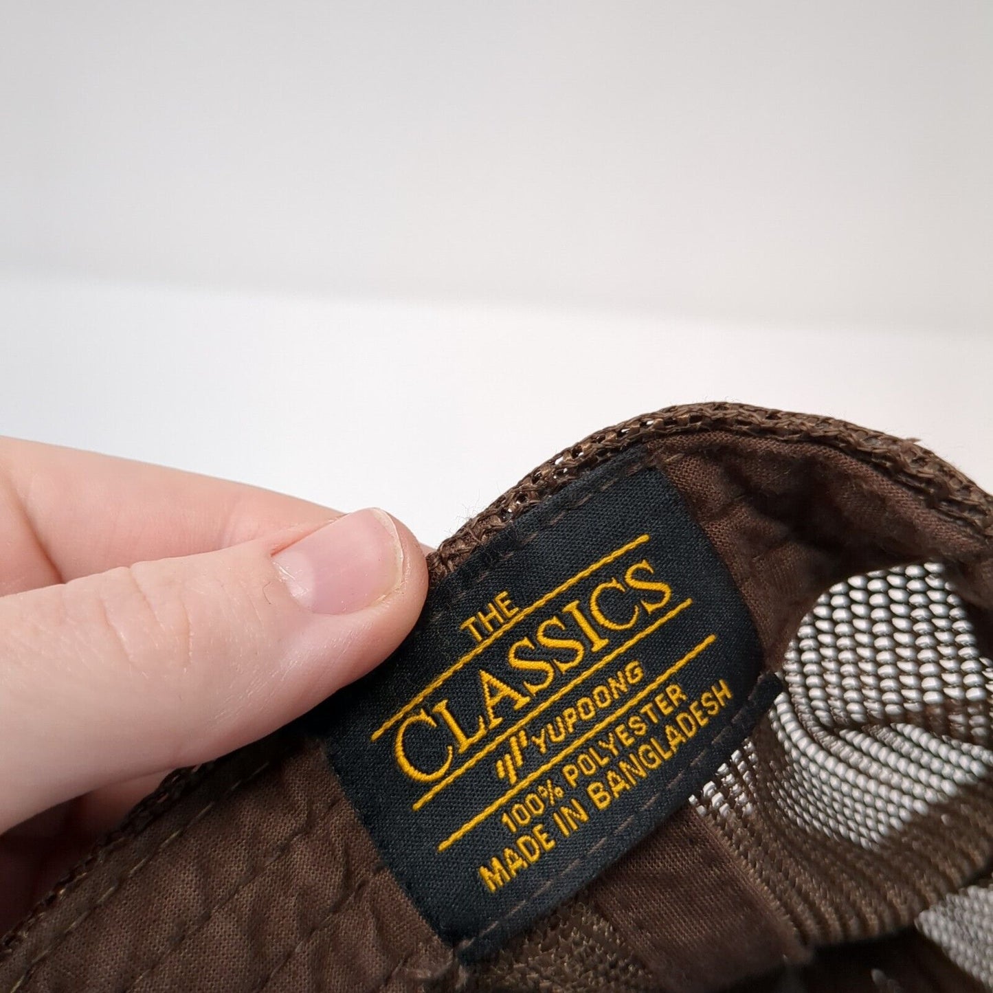 Smoky Bar Store Adventure Headquarters Snapback Trucker Hat Camo OS Yupoong